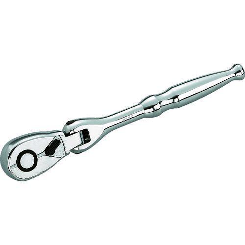 あすつく対応 「直送」 KTC 京都機械工具 BR4F １２．７ｓｑ．フレックスラチェットハンドル 歯数３６枚 差込角１２．７ｍｍ 全長２５０ｍｍ | 