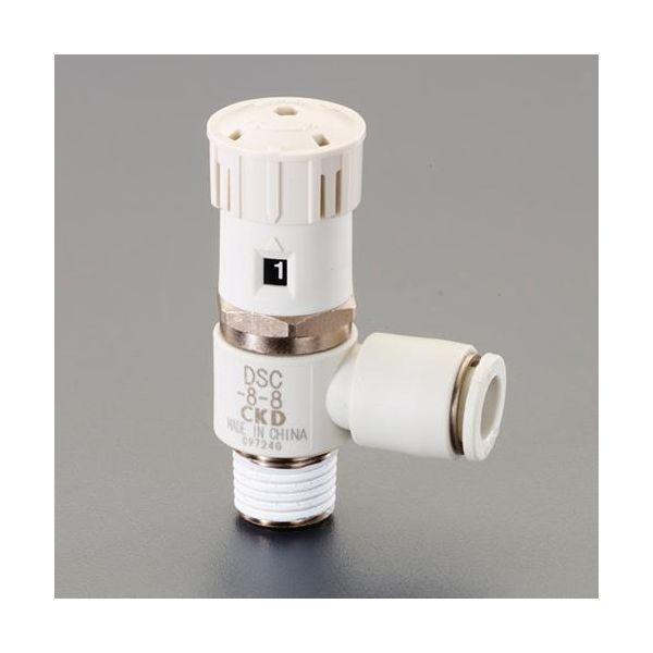 エスコ EA153HM-31 R 1／8” Φ 4mm スピードコントローラー EA153HM31 | 