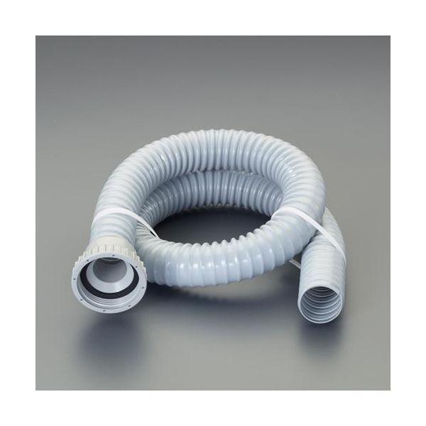 エスコ EA468LA-54 G1．1／2”x0．8m ねじ込式 流し台用排水ホース EA468LA54 | 