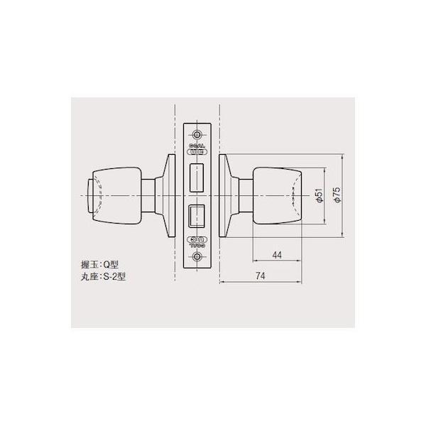 GOAL ゴール V-UC-5Q BS 100MM DT 25-33MM インテグラル錠UCシリーズ VUC5QBS100MMDT2533MM |  | 01