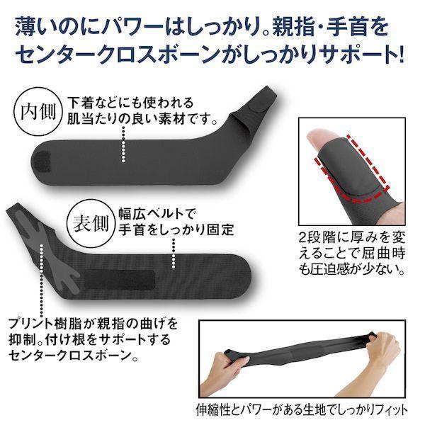 アルファックス 434740 お医者さんの手首サポーター Fit フィット ブラック 右手用 Sサイズ |  | 02