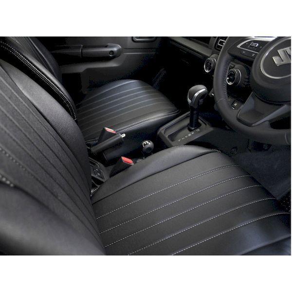 【個数：1個】ビーナス GSC-009 直送 代引不可 G’BASE トラッドシートカバー ジムニー ブラック ステッチ 1台分 GSC009 |  | 06