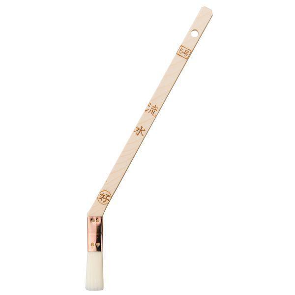 好川産業 4957549113882 白毛 メジ刷毛 流水 筋違 5号15mm | 