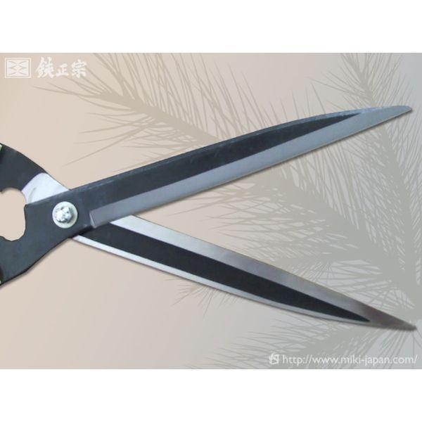 みきかじや村 TS175 鋭型刈込鋏 青紙 270mm 本焼尺3寸ナタ柄_1