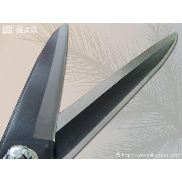 みきかじや村 TS175 鋭型刈込鋏 青紙 270mm 本焼尺3寸ナタ柄_2