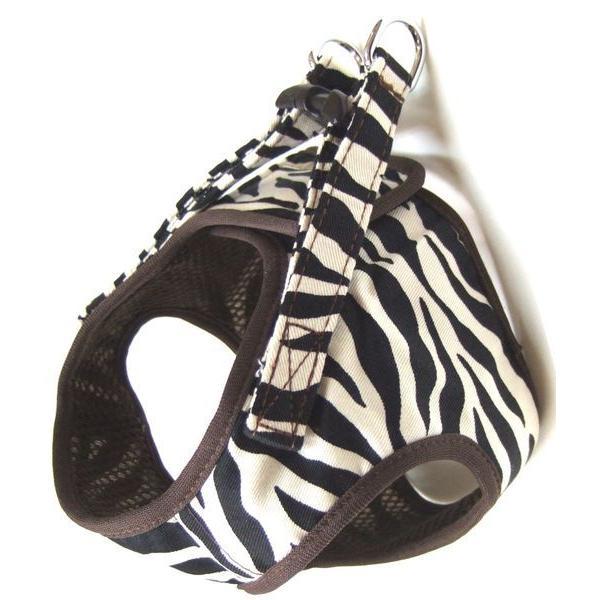 岡野製作所 4907733025163 コットンアニマルソフトハーネス SS ゼブラ | 