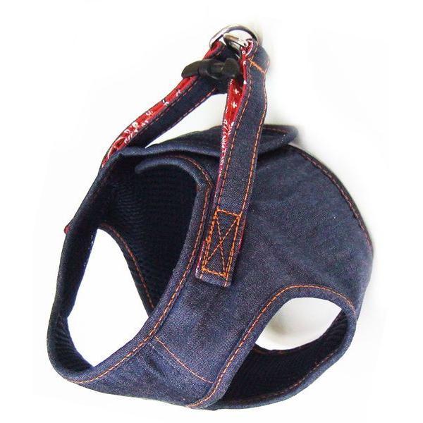 岡野製作所 4907733038446 コットンデニムソフトハーネス S ネイビー | 