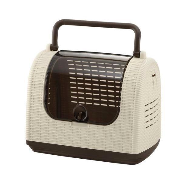 リッチェル 4945680566612 ラタンキャリー アイボリー | 