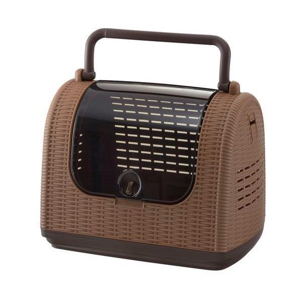 リッチェル 4945680566629 ラタンキャリー ブラウン | 