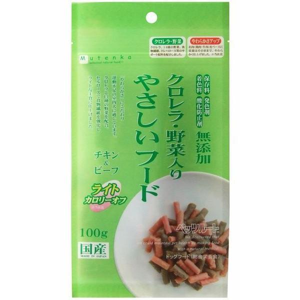 ペッツルート 4984937687083 クロレラ・野菜入り やさしいフード ライト 100g | 