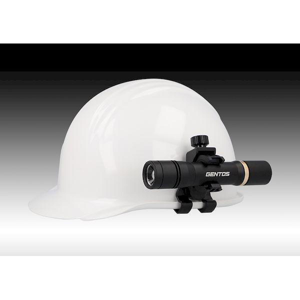 ジェントス GENTOS HH-02 ハンディライト用ヘルメットホルダー 角度調整前後４０° HH02 |  | 02