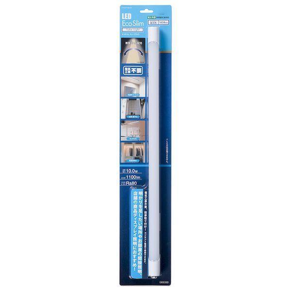 オーム電機 LT-NLET10D-HC ＬＥＤエコスリム チューブライト（長さ63cm/1100 lm/昼光色/電気工事不要） LTNLET |  | 03