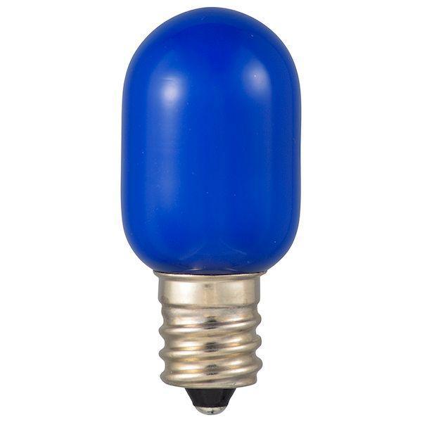 オーム電機 LDT1B-H-E12 13 ＬＥＤナツメ球（装飾用/T20/0.5W/1lm/青色/E12/ブルー） LDT1BHE1213 |  | 01