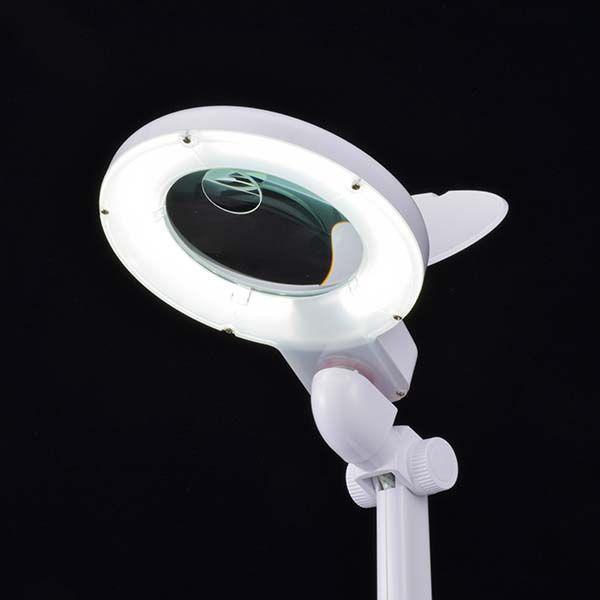 オーム電機 DS-L8092-2-W ルーペ付きＬＥＤスタンドライト DSL80922W |  | 01