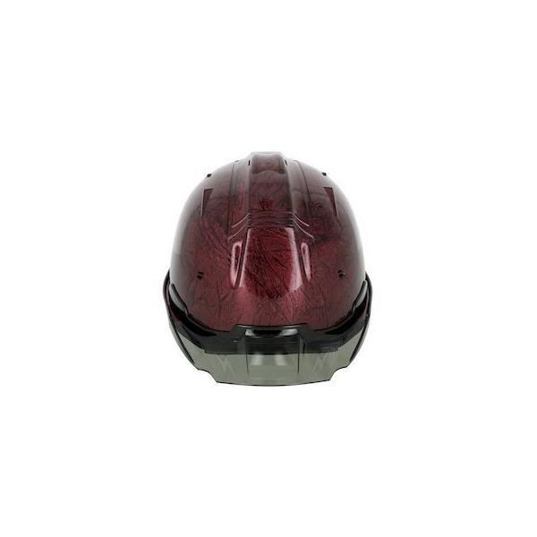 進和化学工業 シンワ 2885 ヘルメットSS19VPRAL黒／スモークB／Dレッドマープライザー塗装 |  | 01