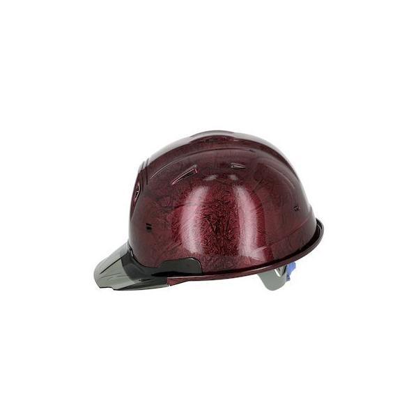 進和化学工業 シンワ 2885 ヘルメットSS19VPRAL黒／スモークB／Dレッドマープライザー塗装 |  | 02