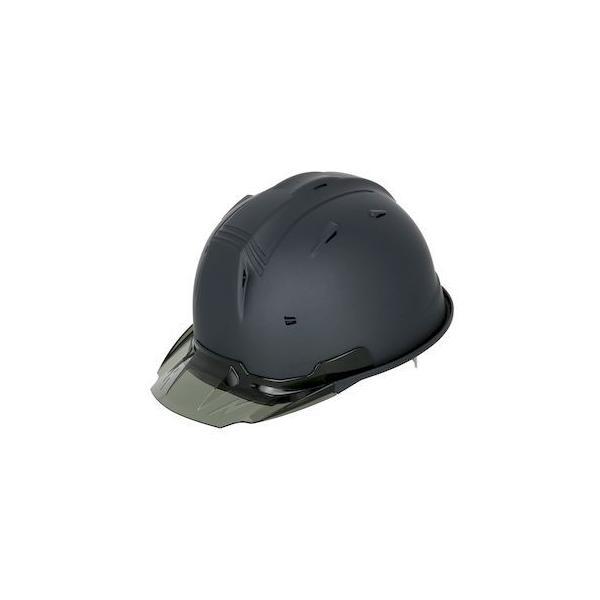 進和化学工業 シンワ 2888 ヘルメットSS19VPRA／黒／スモークB／ビュレットグレーメタリック／マット塗装 | 