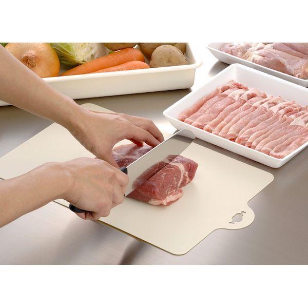 あさってつく対応 直送 代引不可・他メーカー同梱不可 イノマタ化学 4905596005605 食材別シートまな板 肉 アイボリー #56 |  | 02