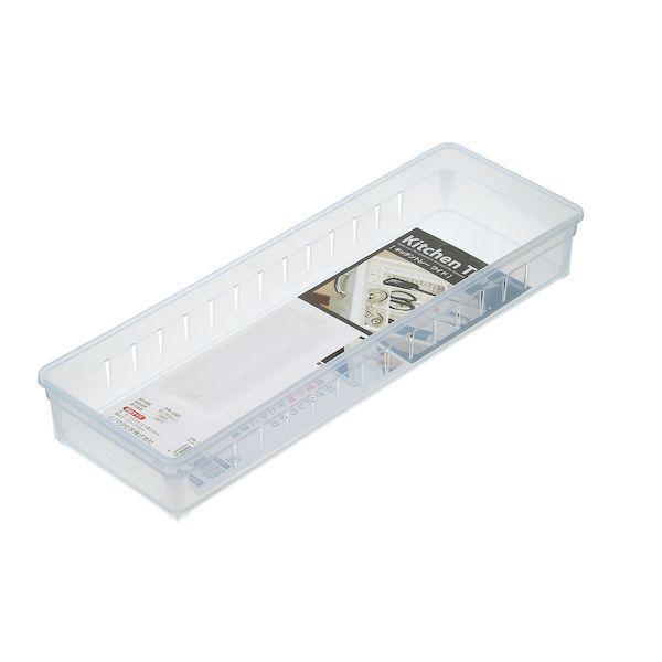 あさってつく対応 直送 代引不可・他メーカー同梱不可 イノマタ化学 4905596007388 キッチントレー ワイド クリアー #73 | 