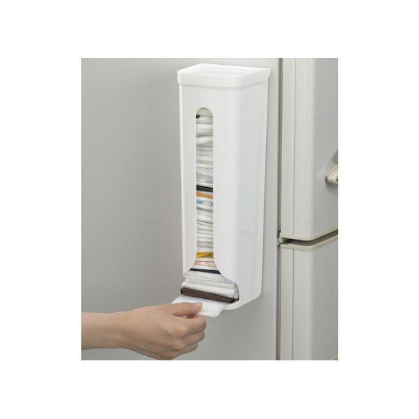 あさってつく対応 直送 代引不可・他メーカー同梱不可 イノマタ化学 4905596009764 レジ袋ストッカー ホワイト #97 |  | 02