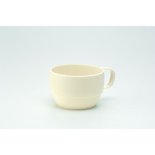 あさってつく対応 直送 代引不可・他メーカー同梱不可 イノマタ化学 4905596111764 レンジスープカップ アイボリー #1117【キャンセル | 