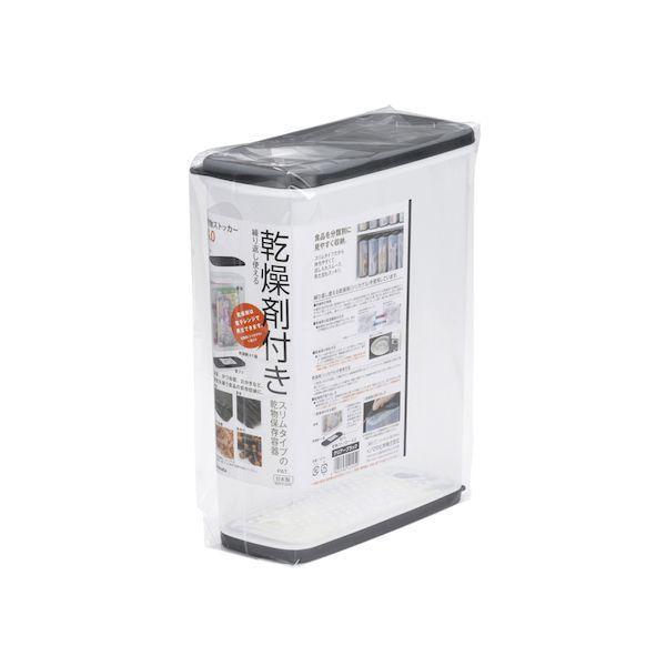 あさってつく対応 直送 代引不可・他メーカー同梱不可 イノマタ化学 4905596121459 乾物ストッカー4．0 クリアーブラック #1214 |  | 01