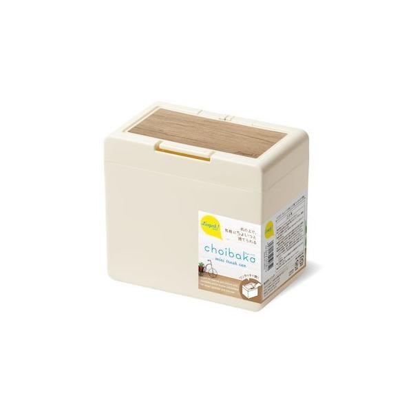 ソニック LV-4672-I リビガク ちょいバコ卓上ゴミ箱 ワンタッチで開く アイボリー LV4672I |  | 01