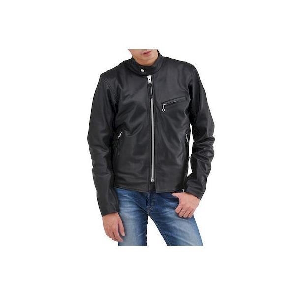 デイトナ DAYTONA 17810 バイク用 レザー ジャケット 2XLサイズ メンズ ブラック 春秋冬 シングルライダースジャケット DL−001_6