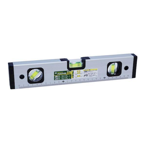 新潟精機 SK ALM-300 アルミ水平器 マグネット付 300mm ALM300 | 