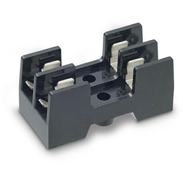 サトーパーツ F-3321-N-2P ヒューズホルダー ヒューズサイズφ6．4x30mm 250V−10A差込端子 タイプ187、t0．5 兼用はんだ付端子 F3321N2P | 