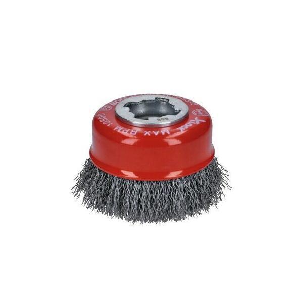 あすつく対応 「直送」 ボッシュ 2608620725 Ｘ−ＬＯＣＫカップワイヤーブラシ７５Φ鉄０．３ｍｍストレート | 