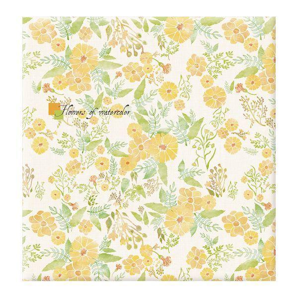 ナカバヤシ 10L-1208 NCLフヤスアルバム L−10フラワーオブウォーターカラー 10L1208 | 