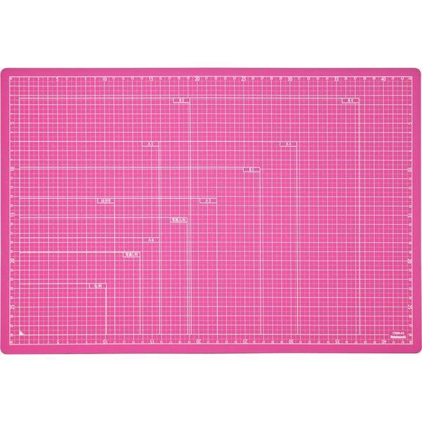 ナカバヤシ CTMO-A3P 折りたたみカッティングマットA3 ピンク CTMOA3P | 