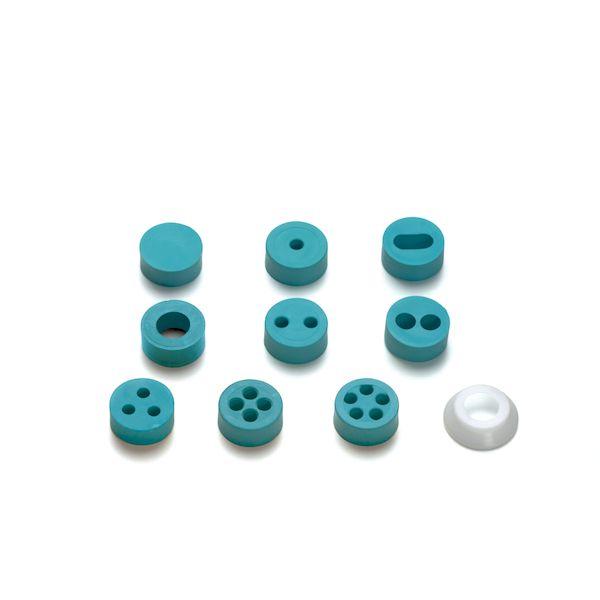 タカチ 600037000 【2セット】 直送 代引不可 THS389・389E・THB389・389E・387L・387LE・390・400・390T・402T・405・406・399Y・THA209用ゴムブッシュ グリー | 