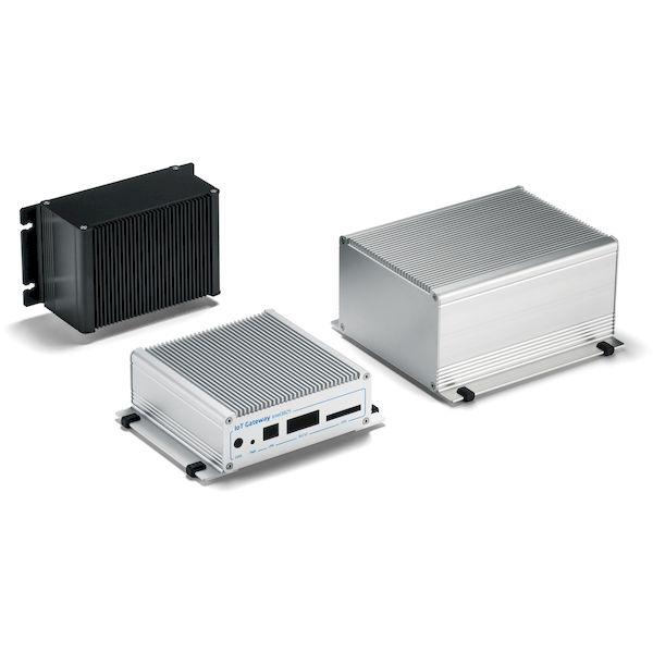 あすつく対応 「直送」 タカチ電機工業 EXHF19-6-13BB 直送 代引不可 フランジ足付ヒートシンクアルミケース EXHF19613BB | 