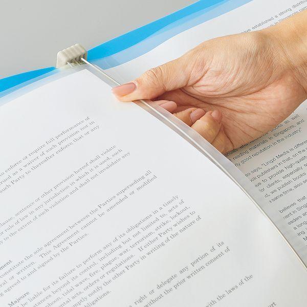 リヒトラブ LIHIT LAB. N6400-12 CUBE FIZZ ホルダーファイル ワイヤ式 ピンク N640012 |  | 05