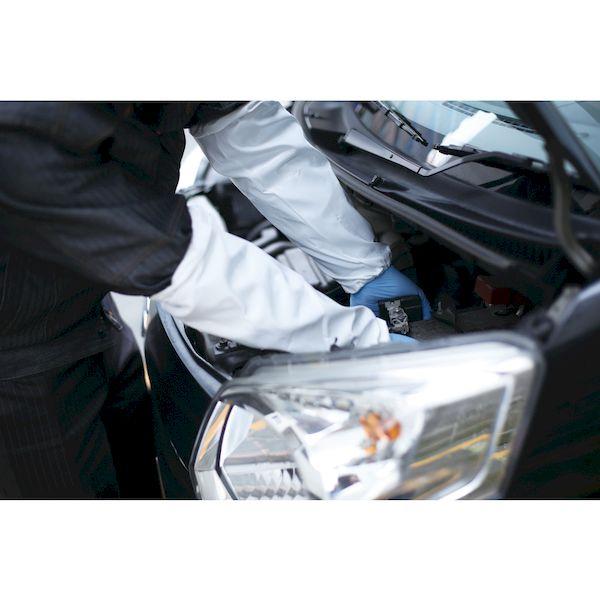 あすつく対応 「直送」 トワロン 031 腕カバー　ウレタン腕カバー　ホワイト |  | 04