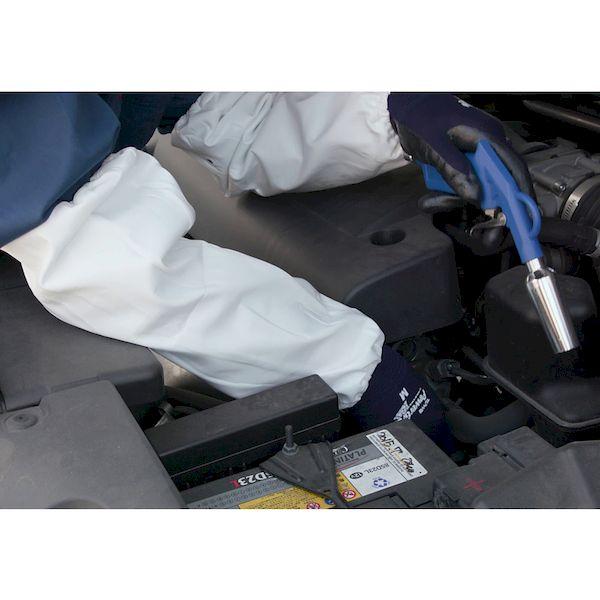 あすつく対応 「直送」 トワロン 031 腕カバー　ウレタン腕カバー　ホワイト |  | 05