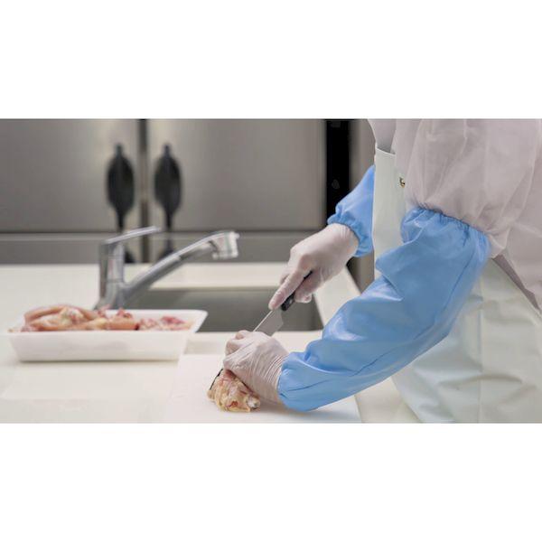 あすつく対応 「直送」 トワロン 032 腕カバー　ウレタン腕カバー　ブルー |  | 06