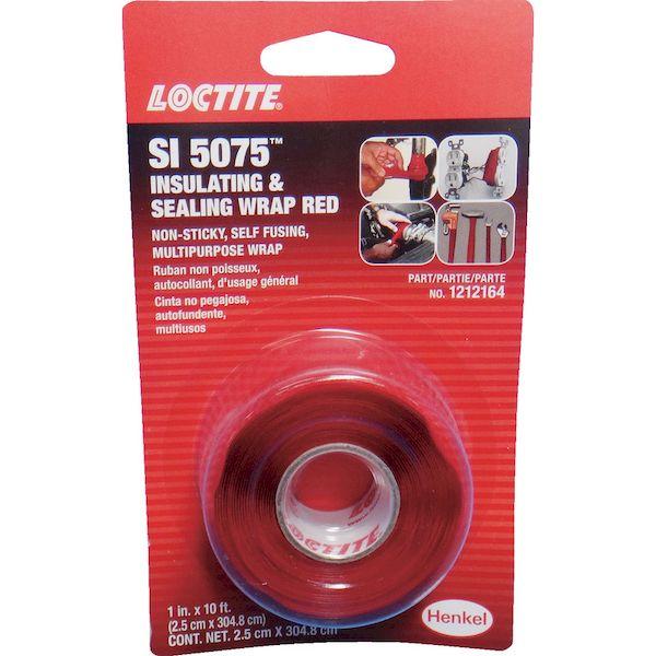 あすつく対応 「直送」 ロックタイト 1212164 絶縁＆シーリングラップ ２．５ｃｍ×３ｍ 赤 シリコーンテープ １２１２１６４ ＳＩ５０７５ |  | 03