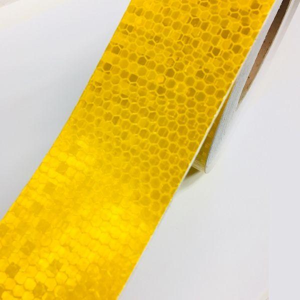 あすつく対応 「直送」 セーフラン 14353 高輝度反射テープ　黄　幅５０ｍｍ×５０ｍ |  | 03