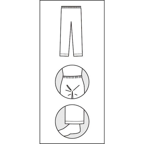 あすつく対応 「直送」 アゼアス 3580-L タイベック Ｒ 製ズボン　３５８０　Ｌサイズ 3580L |  | 01