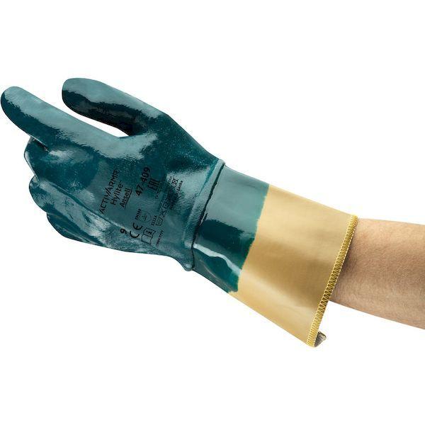 あすつく対応 「直送」 アンセル 47-409-8 ニトリルコーティング手袋　アクティブアーマーハイライト　４７−４０９　Ｍサイズ 474098 |  | 02