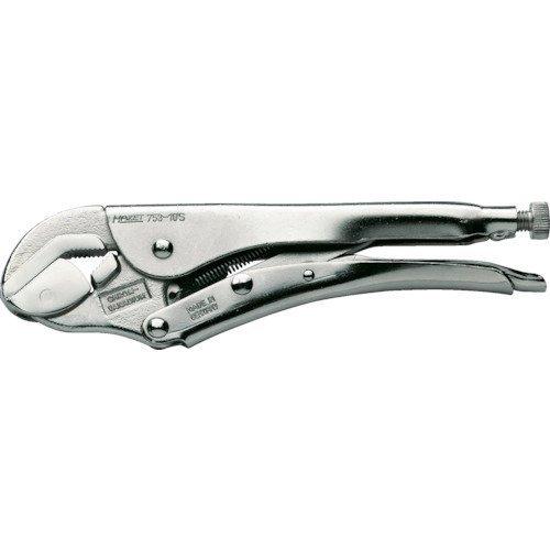 あすつく対応 「直送」 ＨＡＺＥＴ 753-10S グリッププライヤー　スイベルジョータイプ 75310S