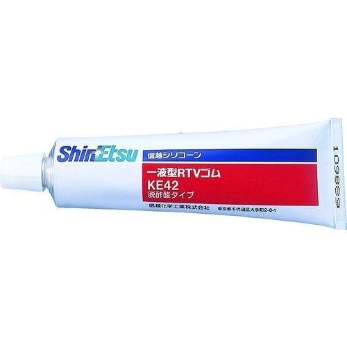 信越 KE42W-100 ＲＴＶゴム一般工業用　１００ｍｌ　白 KE42W100 | 