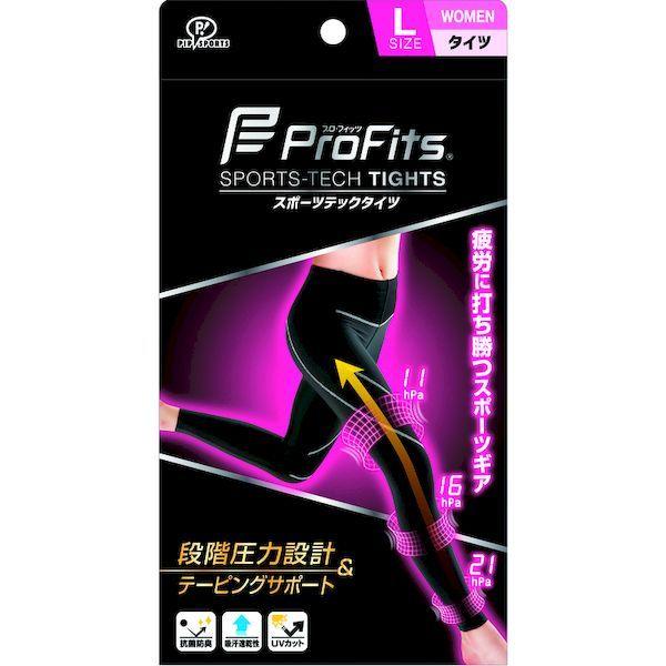 あすつく対応 「直送」 ピップ PS328 プロ・フィッツ　スポーツテックタイツ　女性用Ｌ |  | 01
