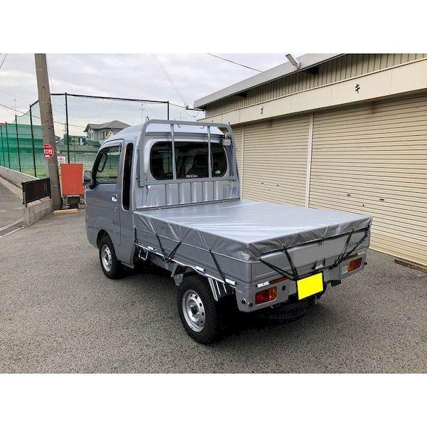 あすつく対応 「直送」 ユタカメイク T-SJ1 トラックシートターポリンＳ シルバー／オレンジ 軽トラック専用 TSJ1 |  | 01