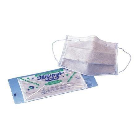 あすつく対応 「直送」 バイリーン VFS フルシャットマスク　プリーツ型マスク・活性炭入 ５０枚入 | 