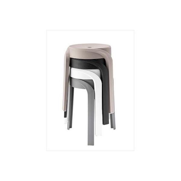 【個数：6個】東谷 PC-860BK 【6個入】 直送 代引不可 スツール PC860BK |  | 01