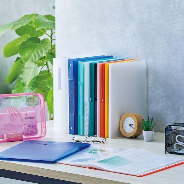 リヒトラブ LIHIT LAB. N8101-24 SOERU クリヤーブック スモークブラック N810124 |  | 03